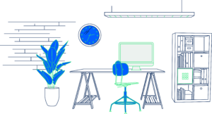 Office set up for modified duty