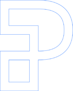 Outlined-P-icon Larger blue light duty pathway icon